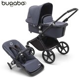 BUGABOO otroški voziček 2v1 fox™ cub complete black/stormy blue | Shoptok.si