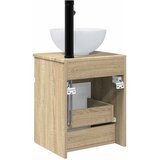  Umivaonik s policom za zid Hrast sonoma 39 x 35 x 63 cm | Eponuda.com