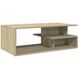 Furnova Klubska mizica sonoma hrast 102x55x35 cm inženirski les, (21914002) | Shoptok.si