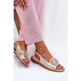 S. BARSKI Women Sandals On Flat Heel With Decorative Detail S.Barski | Shoptok.si