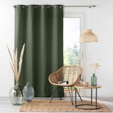 Douceur d intérieur Kaki zelena zavjesa od mikrovlakana 140x280 cm Absolu – | shoptok.hr