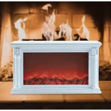 led kamin sa realističnim efektom plamena – srednji model crni