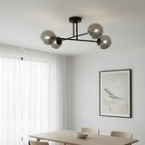 Brilagi plafonski luster maliva 4xE14/15W/230V crna/zadimljeno | Eponuda.com