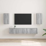 TV zidni ormar Zidne 2 pcs Siva Sonoma 30 x 31 x 60 cm | shoptok.hr