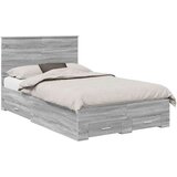  Konstrukcija postelje Siva Sonoma 120 x 190 cm Konstruiran les, (5000104218) | Shoptok.si
