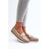 EVENTO Women's Loafers Made of Eco Leather in Gold Nestalia | shoptok.hr