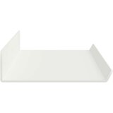  Lebdeća polica Zidne 4 pcs Bijeli 80 x 9 x 2,5 cm Čelik | shoptok.hr