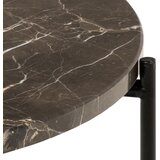 Actona Okrogla stranska mizica z marmorno mizno ploščo ø 52 cm Avila – | Shoptok.si