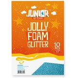 Junior jolly Glitter Foam, eva pena sa šljokicama, A4, 10K, odaberite nijansu Plava Cene