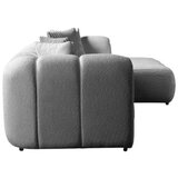 Atelier Del Sofa Ugaona sofa na razvlačenje N-Line Desna, 265 x 185 x 95 cm, Siva | Eponuda.ba