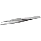 Precizna pinceta - nazubljene ručke - vrhovi: ravni, debeli, jaki, nazubljeni, visokokvalitetna obrada. DULJINA: 120mm - 4.72&quot, 00D.SA.0.IT precizne pincete 1 komad 00D 120 mm