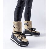 Gemre Dark beige platform snow boots Vineyard | Shoptok.si