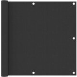vidaXL Balkonsko platno antracitno 90x300 cm oksford blago Cene