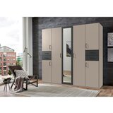 MID.YOU omara s klasičnimi vrati, barve grafita, siva, sahara | Shoptok.si