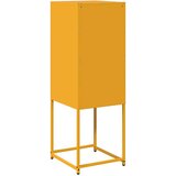 vidaXL Komoda senf žuta 36x39x107 cm hladno valjani čelik | shoptok.hr