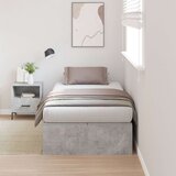  Okvir kreveta za pohranu Beton Siva 100x200 cm Cijene