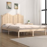vidaXL Okvir za krevet od masivne borovine 135 x 190 cm bračni | shoptok.hr
