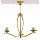 Jupiter 2113 - Luster na šipci KASZMIR 3xE27/15W/230V plava/zlatna | Eponuda.com