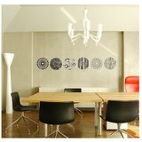 Ambiance Nalepka Grey And Black Circles Cene