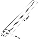  LED svetlo za montažu ispod ormarića QTEC LED/36W/230V 120 cm belo | Eponuda.com