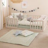 Roba Svijetlo zelena pamučna dječja posteljina za dječji krevetić 100x135 cm Woodland Buddies – | shoptok.hr