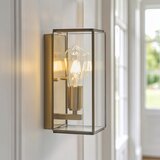  Endon 119144 - Zidna svetiljka HAMMOND 1xE27/10W/230V mesing | Eponuda.com