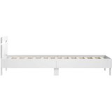  Okvir kreveta s uzglavljem Bijela 80 x 200 cm Konstruirano drvo | shoptok.hr