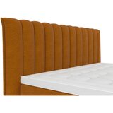 Premium Living Postelja Boxspring Lina, Opečnato Rjava, 160x200 | Shoptok.si