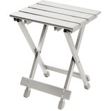 Bo-Camp Zložljiv stolček/mizica iz aluminija sive barve 60 kg, (21012931) Cene
