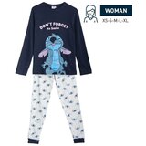  Pidžama Stitch Plava (odrasle) M Cijene
