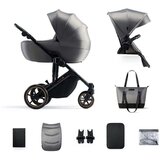 Kinderkraft dječja kolica Prime 2 2u1, Shadow Grey | shoptok.hr