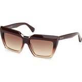 Max Mara Spark-7 MM0137 50F ONE SIZE (56) Rjava/Rjava | Shoptok.si
