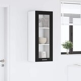 Viseći ormarić Crni hrast 40 x 31 x 100 cm Konstruirano drvo | Eponuda.com