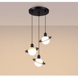 Sollux Lighting Obesna svetilka HYPERION 3P črna, (21347916) | Shoptok.si