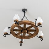  Brilagi - Luster na lancu ROATA 5xE14/40W/230V, prečnik 70 cm, bukovo drvo | Eponuda.com
