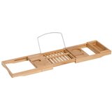 Nesta Bambusova polica za kad, nastavljiva kadna deska, naravni material, 70–105 x 21,8 x 5 cm, za sproščujoče kopanje, (5000493177) Cene