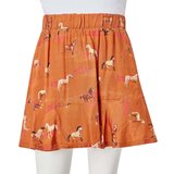  Dječja suknja boja konjaka 104 | shoptok.hr