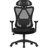 Songmics pisarniški stol, črn, OBN063B01 | Shoptok.si