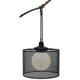 BAUHAUS Solarna viseča svetilka Basket (Do x Š x V: 30 x 30 x 70 cm, Črna, IP44) | Shoptok.si
