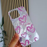  futrola holo heart za iphone 16 (6.1) roze | ePonuda.com