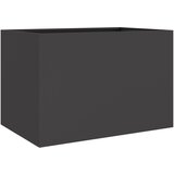 Maison Chic Cvetlično korito - Cvetlični Lonec črno 62x47x46 cm jeklo, (21789139) | Shoptok.si