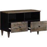 TV ormarić svijetlo sivi 70x33,5x46 cm Puno drvo Mango | Eponuda.com