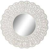  Zidno ogledalo Home ESPRIT Bijela Indijac Decapé 89 x 2 x 89 cm | shoptok.hr