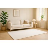 Kayoom PREPROGA Z VISOKIM FLOROM 160/230 cm tkano bela | Shoptok.si