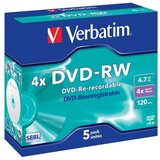 Verbatim DVD-RW , dvoslojni, 5/1 u