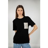 Legendww pamucna crna majica sa unikatnim detaljem | ePonuda.com