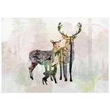  Samoljepljiva foto tapeta - Forest Family 147x105 | shoptok.hr