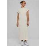 UC Ladies Women's Urban Classics Long Extended Shoulder Dress - Cream