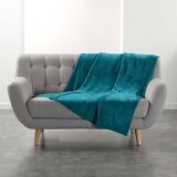 Douceur d intérieur Modra odeja iz mikroflanele 125x150 cm Flanou – | Shoptok.si