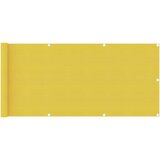  zastor žuti 75 x 400 cm HDPE | shoptok.hr